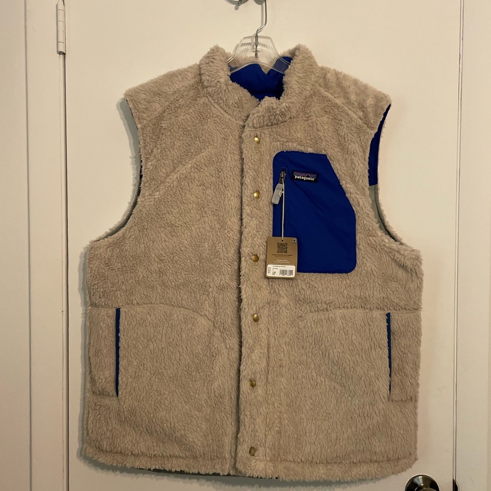 Patagonia NWT Reversible Down Vest Mens XL Patagonia $229 - Picture 6 of 16